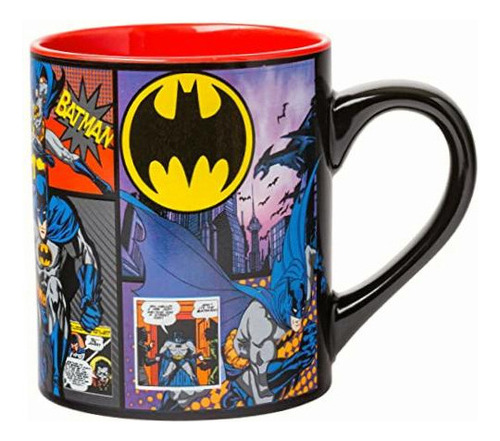 Plata Buffalo Bn7732 panel De Dc Comics Batman Comic Taza