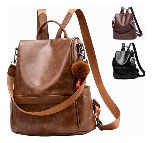 Mochila Mujer Moda Impermeable Antirrobo Bolsa Para Mujer 1