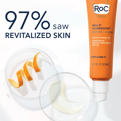 Crema Hidratante Roc Multi Correxion Revive + Glow Vitamina