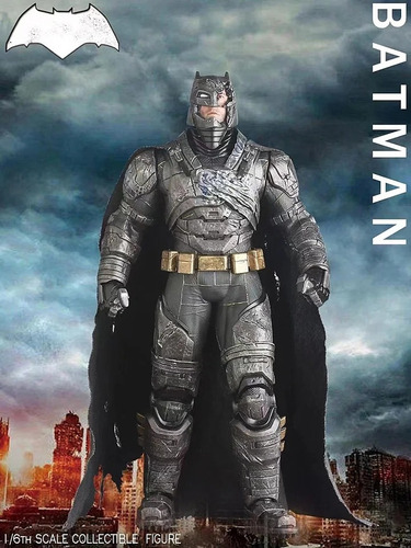 Figura Colección Ben Affleck Batman Vs Superman Estatua 30cm