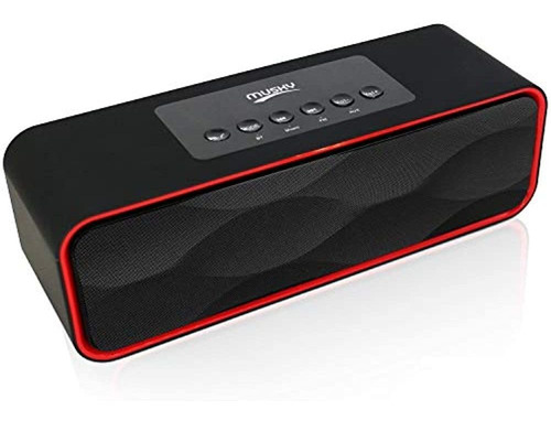 Altavoz Estéreo Bluetooth Inalámbrico Portátil Con Sonido Po