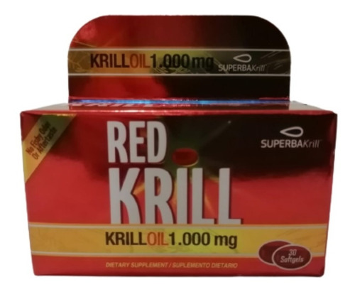 Red Krill 1000mg X 30 Softgels - Unidad a $75000