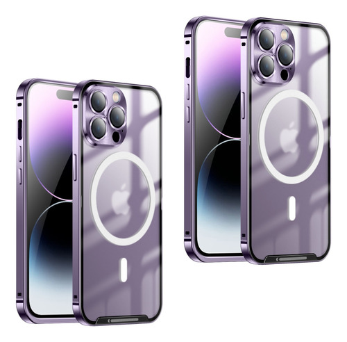 2×funda Magnética Metalica For iPhone