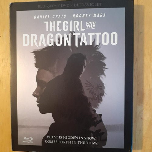 Bluray Duplo + Dvd The Girl With The Dragon Tattoo Importado