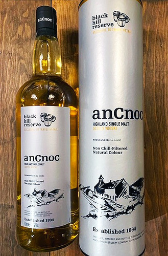 Whisky Ancnoc Black Hill Reserve Travel Exclusive 1l 46% Abv