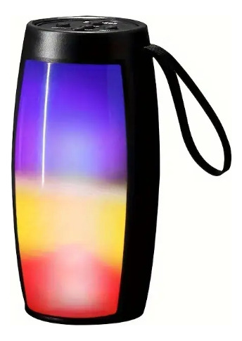 Corneta Inalambrica Bluetooth Radio Led Rgb Portatil Zq1202