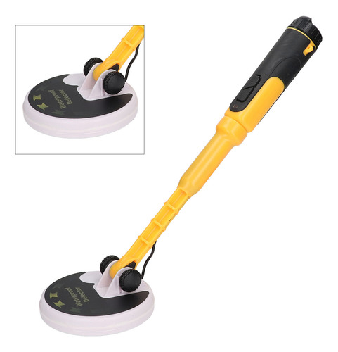 Detector De Metales Portátil, Abs, Recargable, Resistente Al