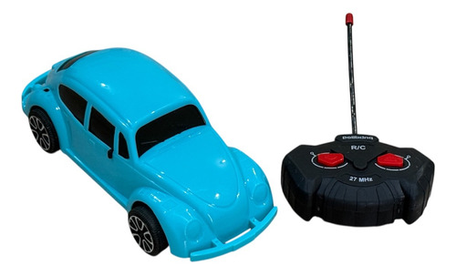 Carrinho Controle Remoto Fusca Azul - Polibrinq