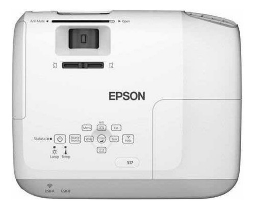 Retro Projetor Data Show Epson Powerlite S17+ Hdmi Wif 2700l