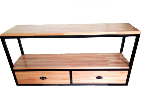 Oferta Rack Para Tv O Mesa De Arrime En Hierro Y Madera