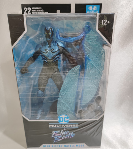 Blue Beetle Mcfarlane Dc Multiverse Set 2 Piezas Usadas (Usado)