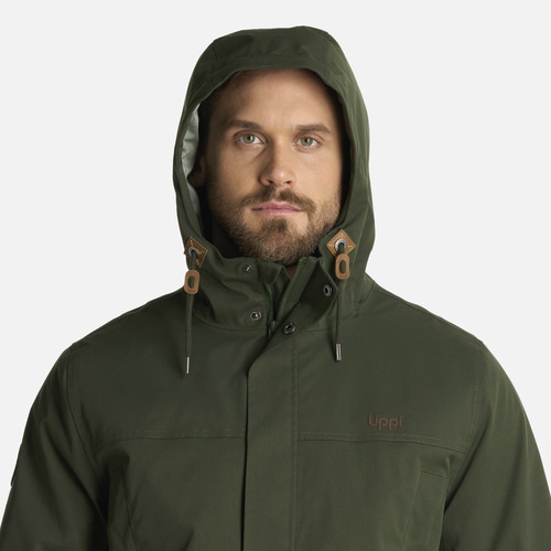 Chaqueta Hombre Daybreak B-dry Verde Militar Lippi I25