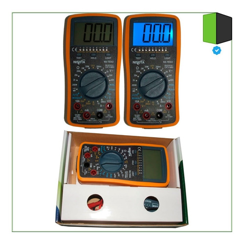 Tester Multimetro Digital Profesional Nisuta Redes Luz Cable