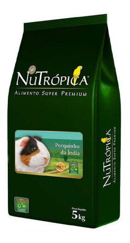 Ração Para Porquinho Da Índia 5kg Nutrópica