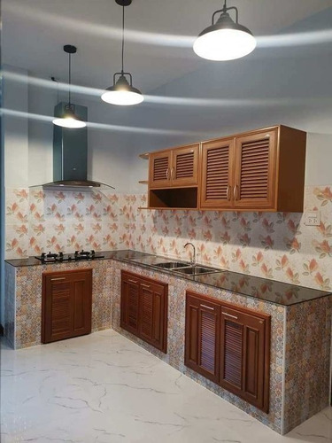 Cocinas De Mamposteria En Gral Y Recubiertas En Madera