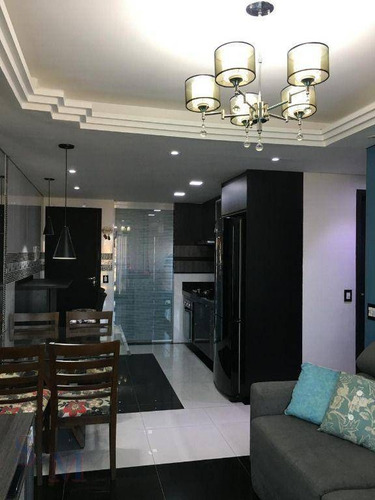 Imagem 21 de 29 de Lindo Apartamento Com 2 Dormitórios À Venda, 52 M² Por R$ 349.000 - Vila Homero Thon - Santo André/sp - Ap1333