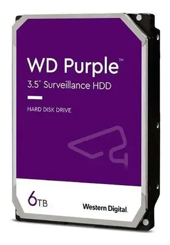 Hd interno 6tb sata iii 64mp purple wd63purz Western digital cor
