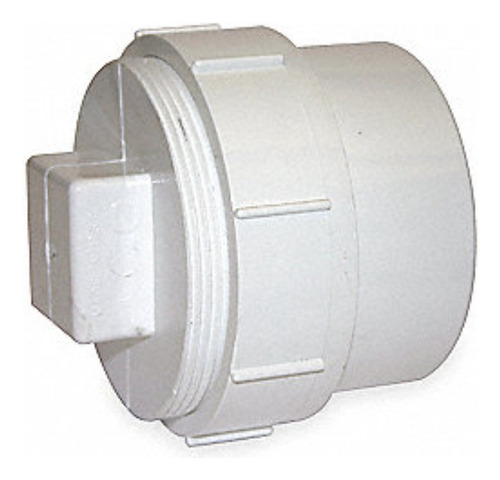 2 Tapón Registro De 3 (sin Adaptador) Solo Tapón Pvc Dwv