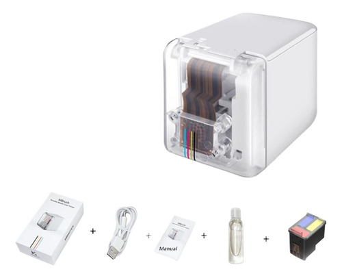 Impresora Color Portátil Mini Impresora De Inyección De