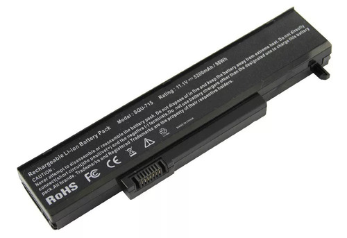 Bateria Laptop 715 Gateway Numero De Parte: 935c2090f