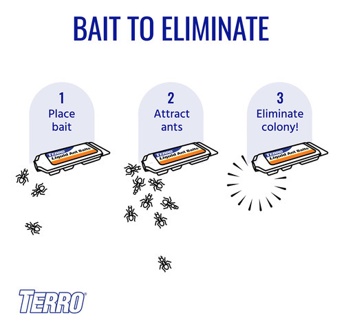 Terro T300 Cebos Liquidos Para Hormigas, 6 Unidades
