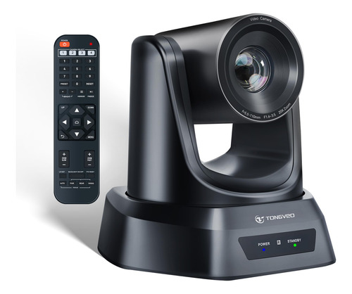 Cámara Ptz Tongveo Zoom Óptico 20x 1080p 60 Fps Hdmi Ip Sdi