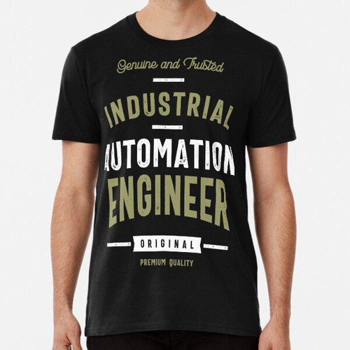 Remera Ingeniero De Automatización Industrial Algodon Premiu