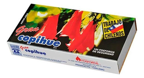 Fósforos Para Cocina - Copihue 10 Cajas 150 Palitos C/u