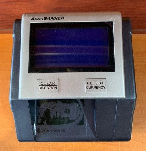 Detector Billetes Falsos Portatil Accubanker D585 Dl/eu/peso (Usado)