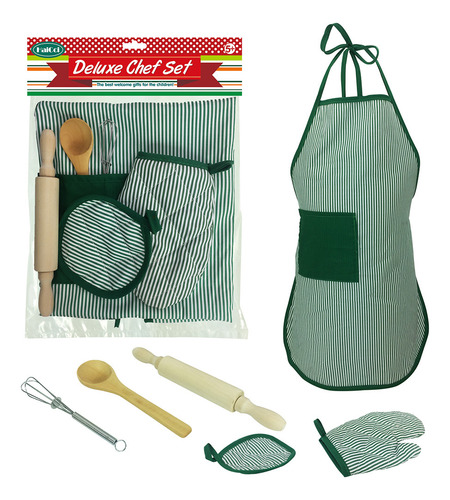 Set De Cocina Y Repostería Para Niños, 6 Unidades, Disfraz D