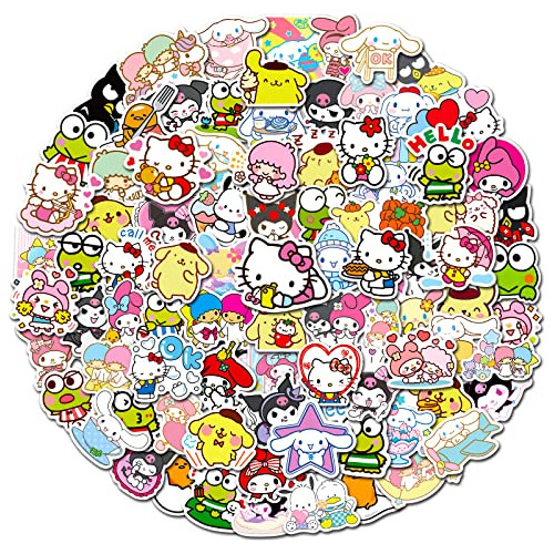 Stickers Kawaii Para Niños, 100 Pcs