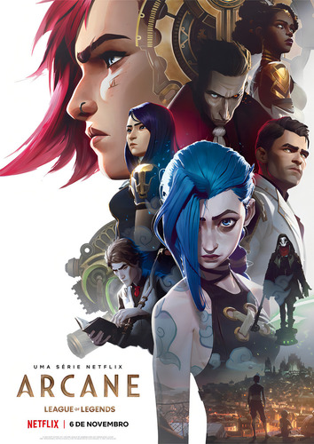 League of Legends: Arcane - Superpôster Cinema e Séries, de Editora Europa. Editorial Editora Europa Ltda., capa mole em português, 2021