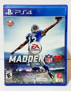 Madden Nfl 16 Juego Ps4 Físico