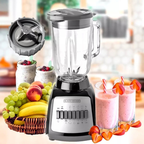 Licuadora Black Decker 12 Vel Durable Potente Y Resistente