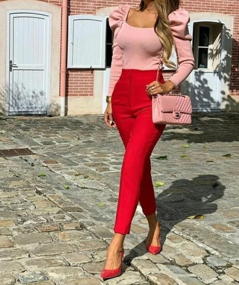 Pantalon Rojo Mujer | MercadoLibre ?