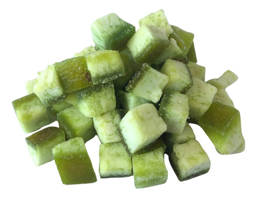 Pomelo Glaseado En Cubos Verde 1 Kg
