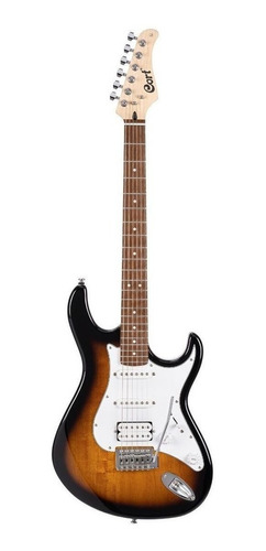 Imagen 1 de 1 de Guitarra eléctrica Cort G Series G110 double-cutaway de álamo 2-tone sunburst con diapasón de jatoba