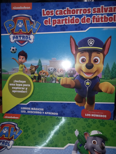 Los Cachorros Salvan El Partido De Futbol, Paw Patrol Libro