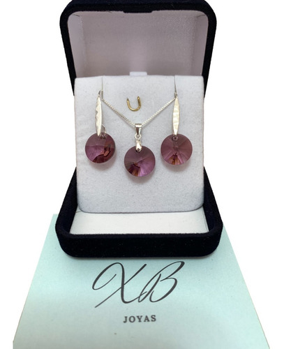 Joyas Fabricada Con Cristal De Swarovsk Elements Conjunto R