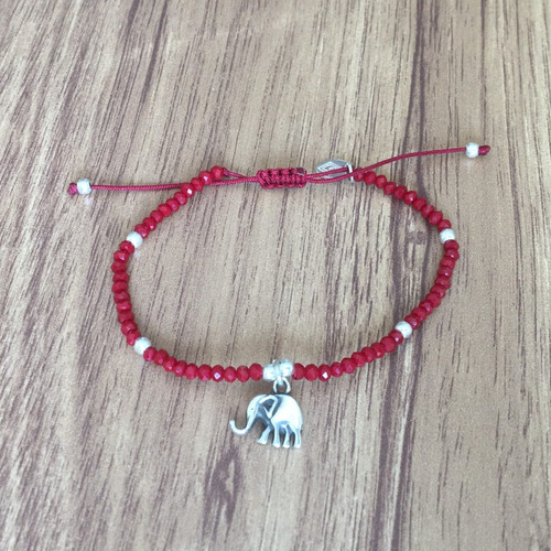Imagen 5 de 10 de Pulsera Elefante Plata 925 Y Cristal Swarovski Mujer Agálea