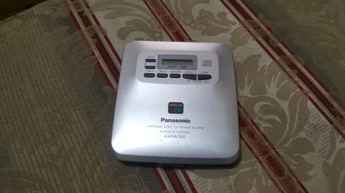 Discman Panasonic Portable Video Cd Player Raro De Colección