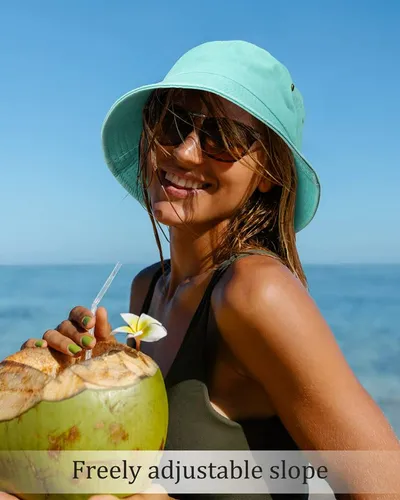 Sombrero De Cubo De Algodón Plegable Para Playa Y Pesca