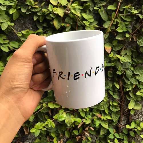Imagen 1 de 2 de Taza Logo Friends Personalizable Con Nombre Envio Gratis