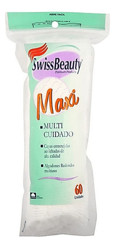 Swiss Beauty Maxi Algodón Multiuso X 60 Unidades