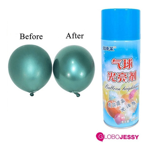 Spray De Brillo Para Globos De Látex 450 Ml