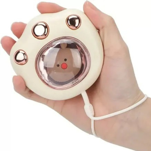 Mini Calentador De Manos Recargable Usb Bolsillo Portatil Beige