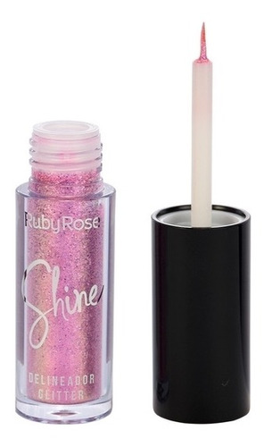 Delineador Glitter Shine Ruby Rose 05