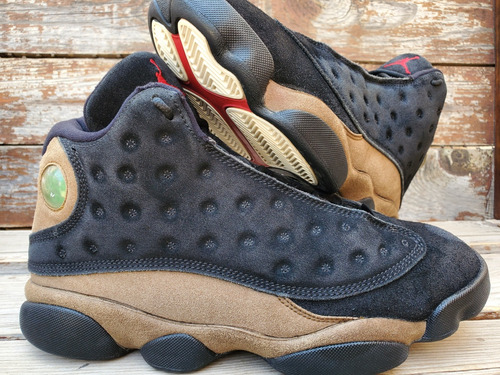 Tenis Jordan Retro 13 Olive 27.5cm Originales Usado Muy Poco