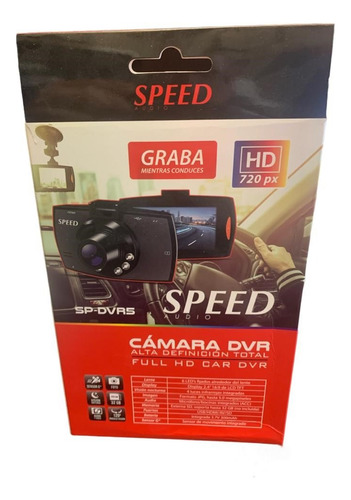 Camara Dvr Hd, Vision Nocturna Speed Audio