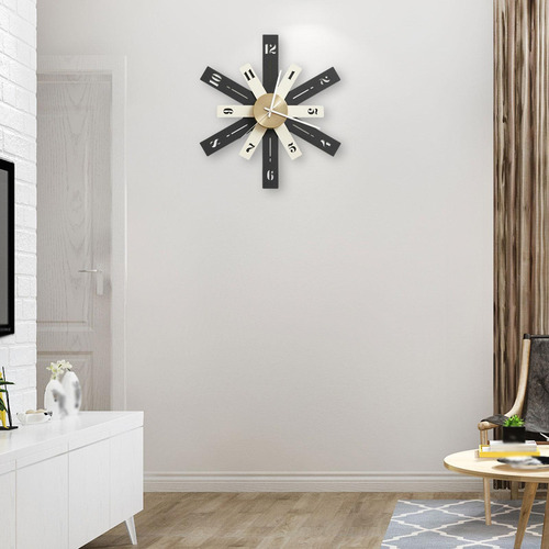 Reloj De Pared Minimalista, Reloj De Pared Verde Oscuro